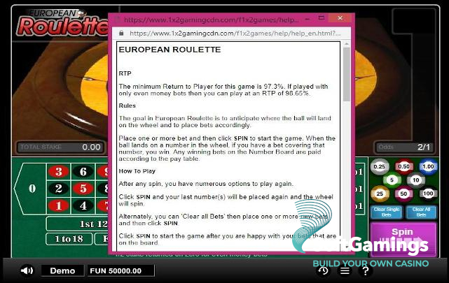 European Roulette 6
