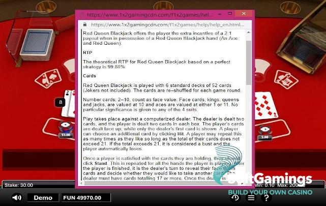 Red Queen Blackjack