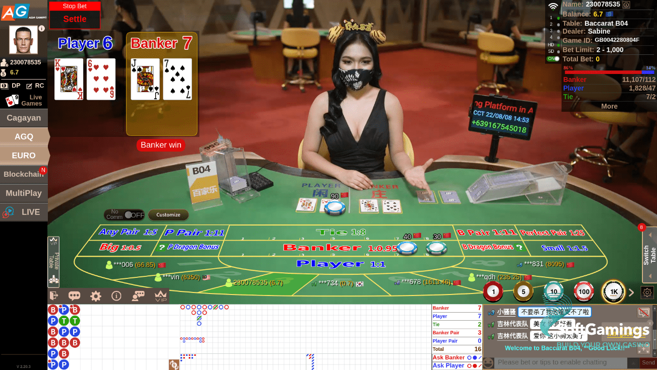 AGQ Baccarat B4