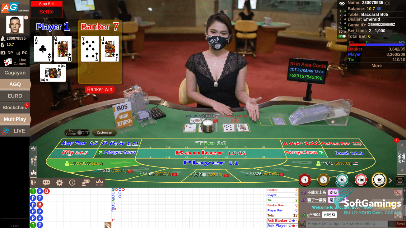 AGQ Baccarat B5