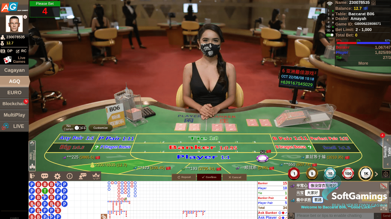 AGQ Baccarat B6
