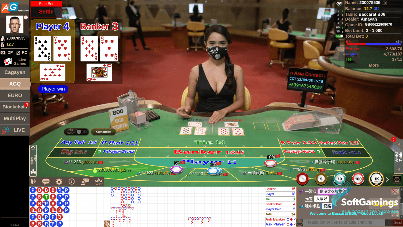 AGQ Baccarat B6