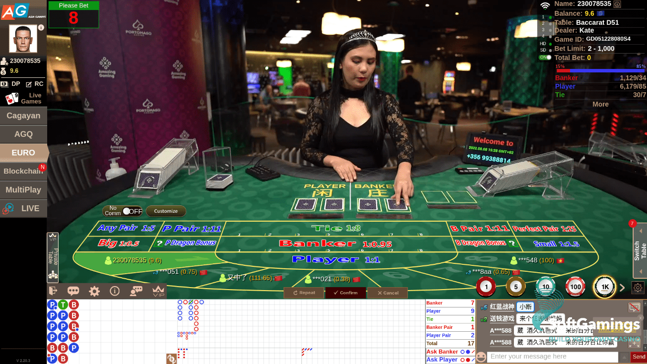 EMA Baccarat D51
