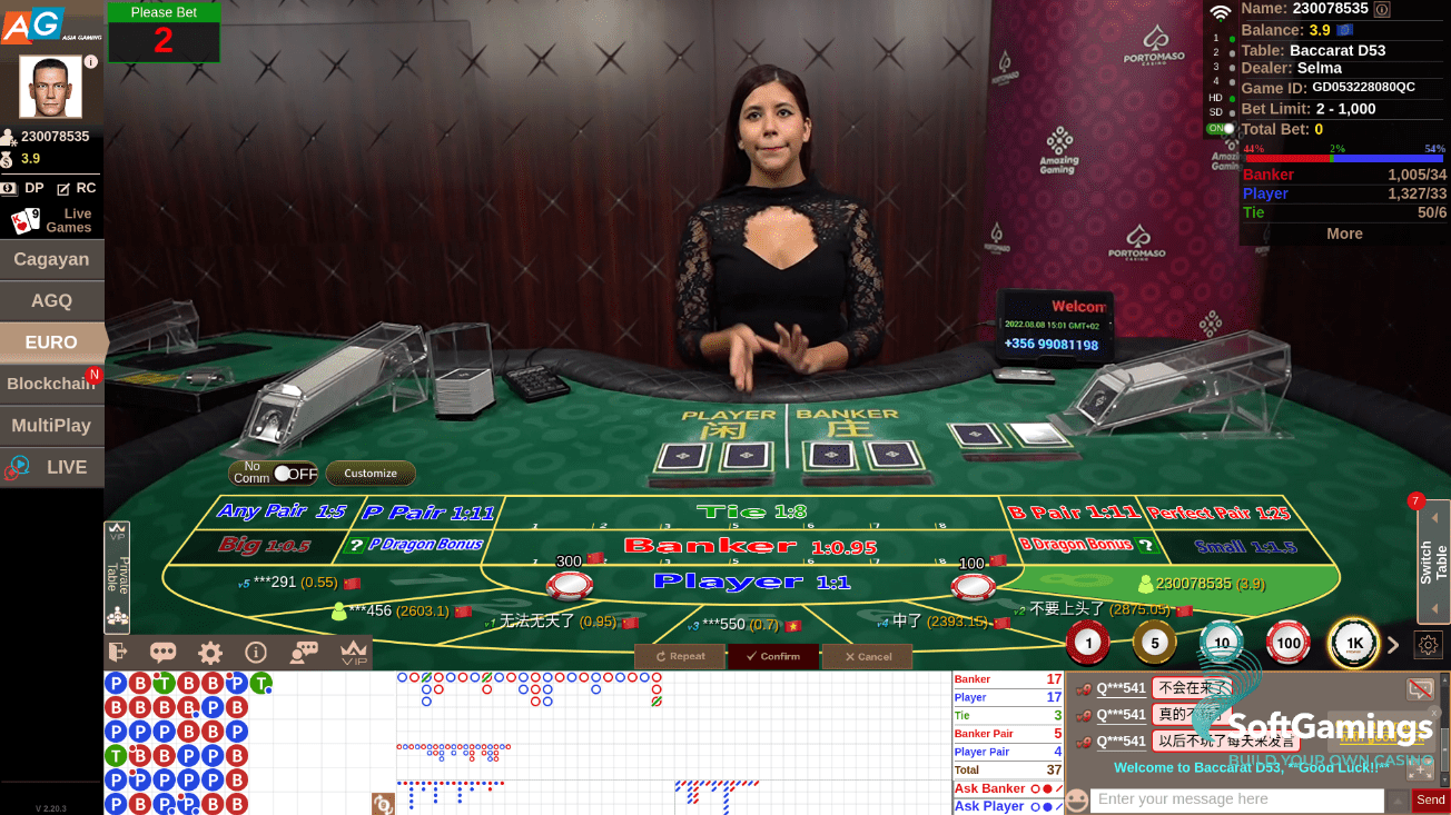 EMA Baccarat D53