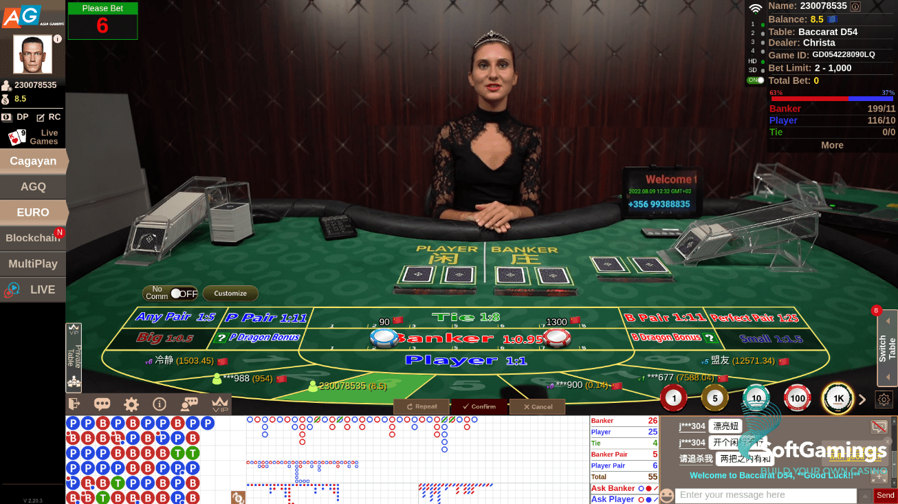 EMA Baccarat D54
