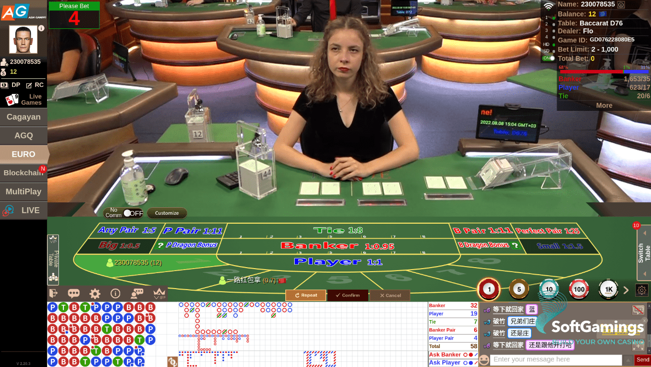 EMA Baccarat D76