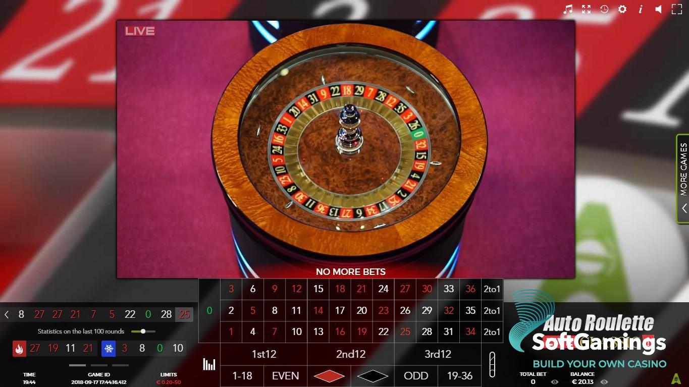 Auto Roulette LIVE Classic 1