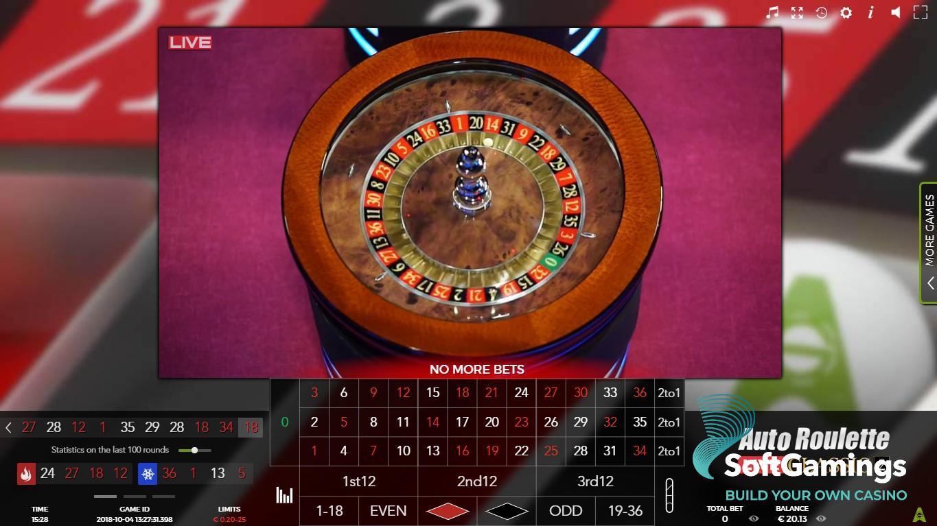 Auto Roulette LIVE Classic 2