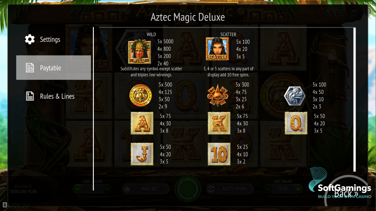 Aztec Magic Deluxe