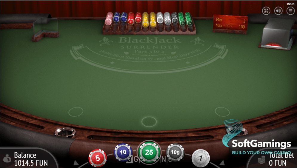 Blackjack Surrender