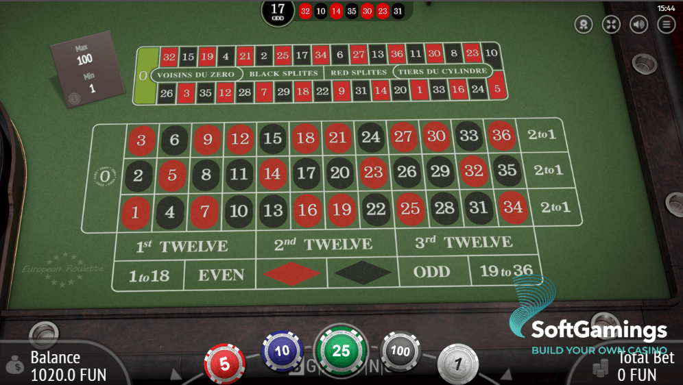 European Roulette