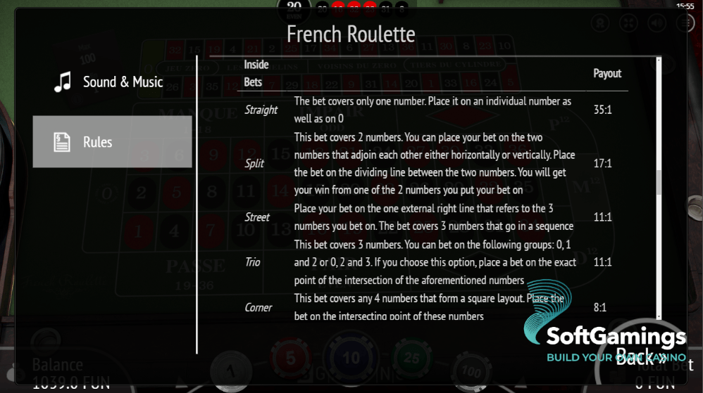 French Roulette