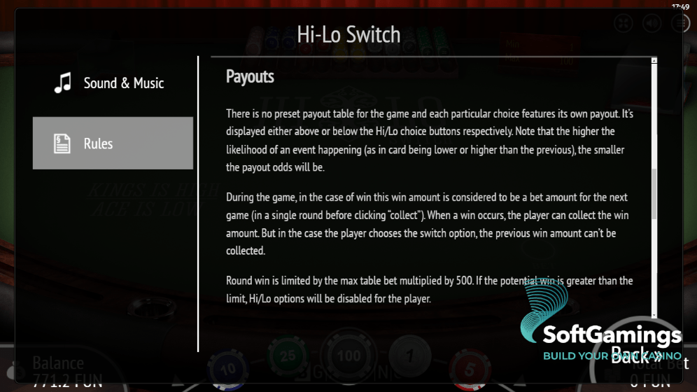 Hi-Lo Switch
