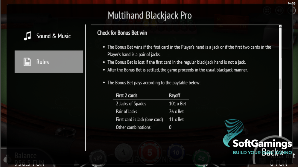 Multihand Blackjack Pro