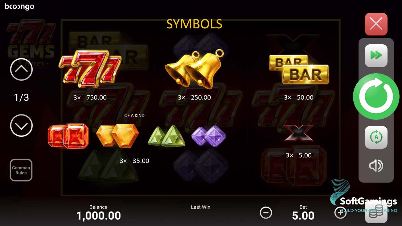 777 Gems