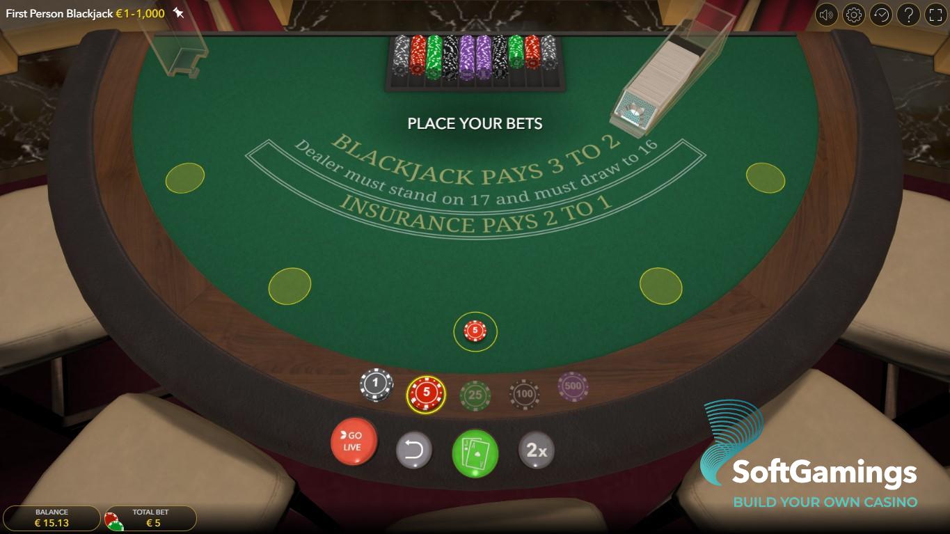RNG First Person Blackjack