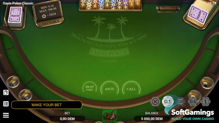 Oasis Poker Classic