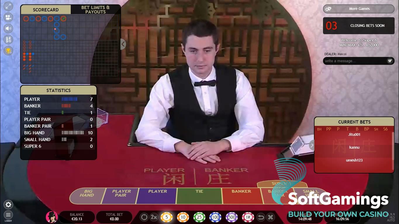Super 6 Baccarat
