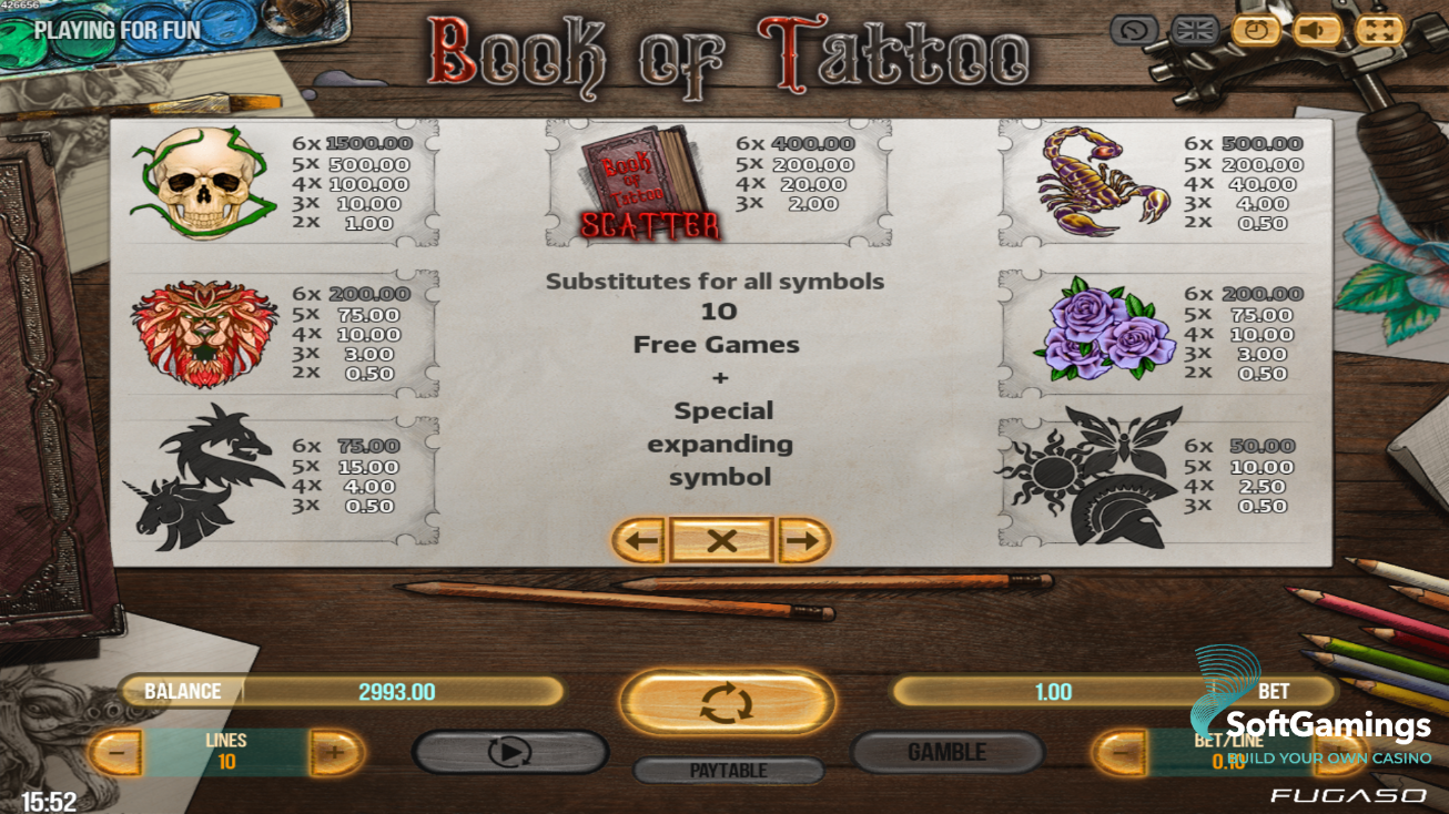 Book Of Tattoo