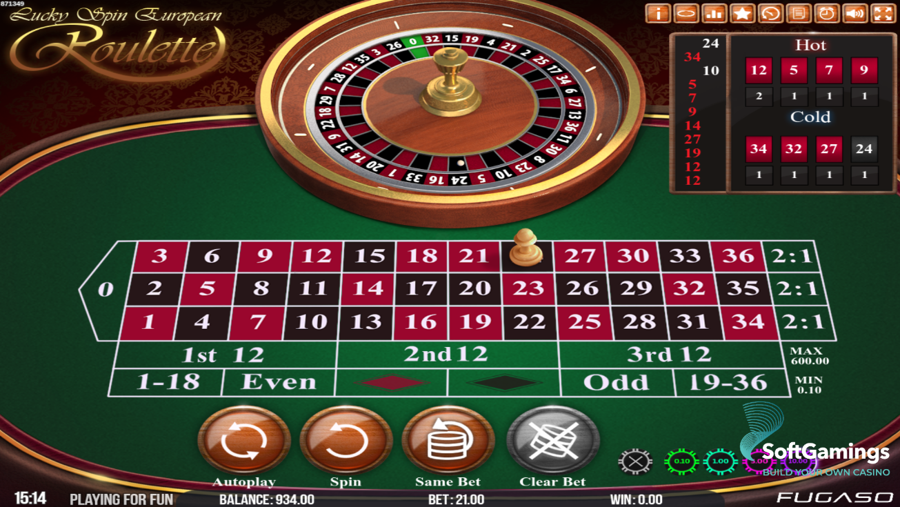Lucky Spin European Roulette