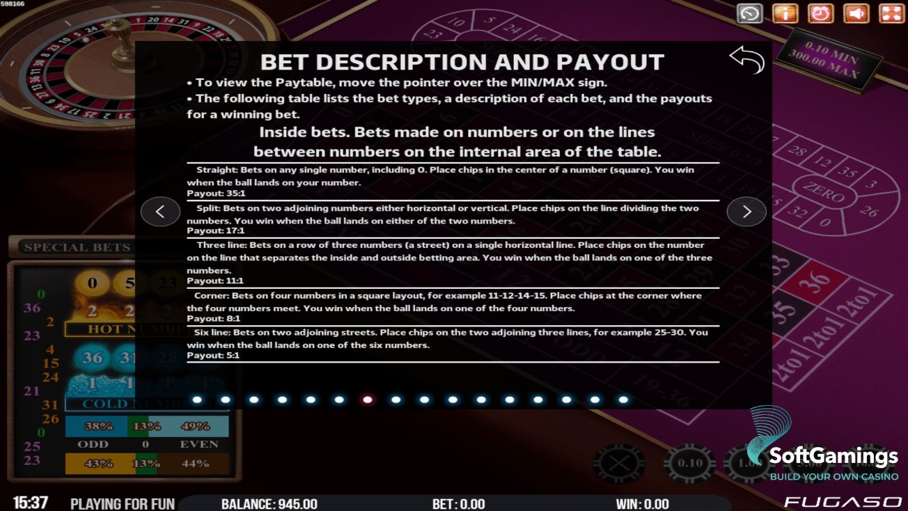 Neon Roulette