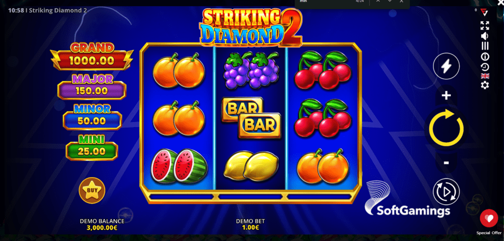 Striking Diamond 2: RUNNING WINS™