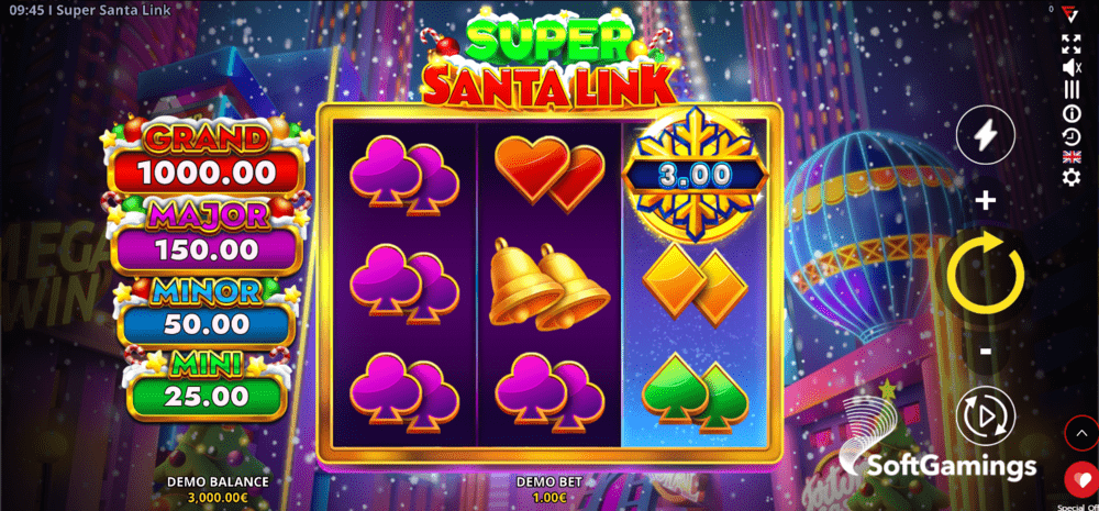 Super Santa Link: RUNNING WINS™