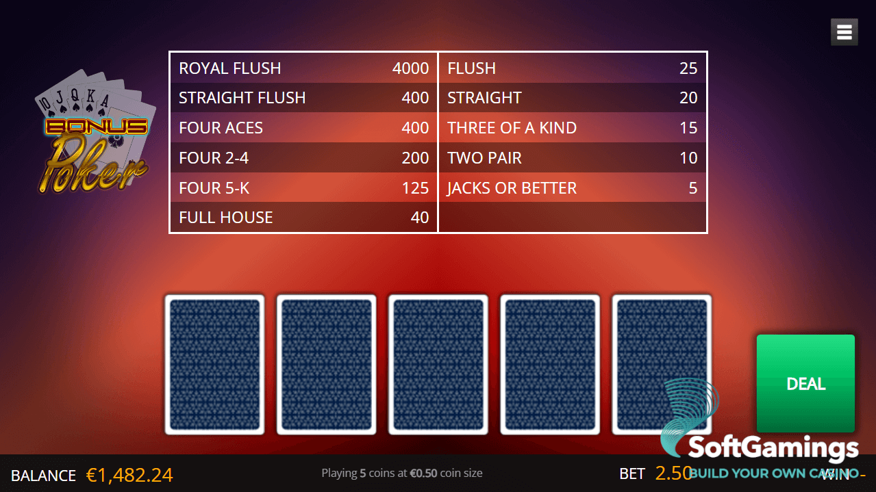 Bonus Poker