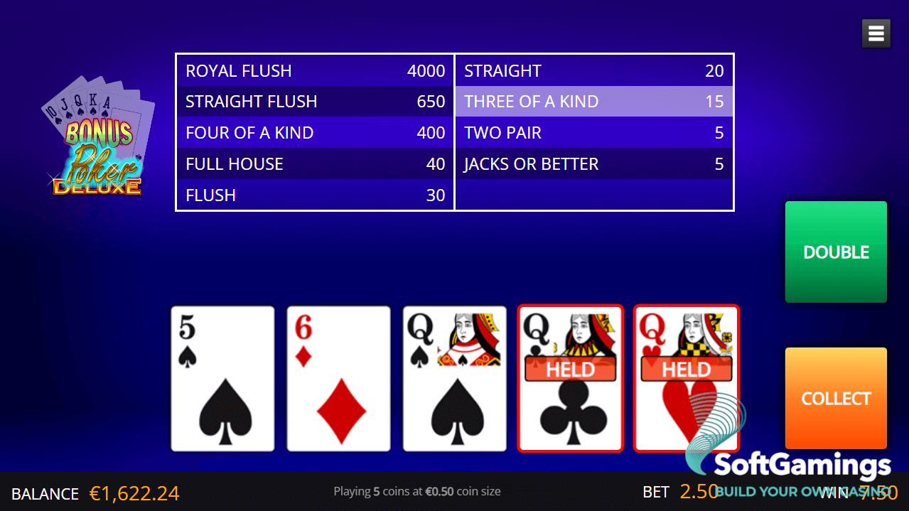 Bonus Poker Deluxe