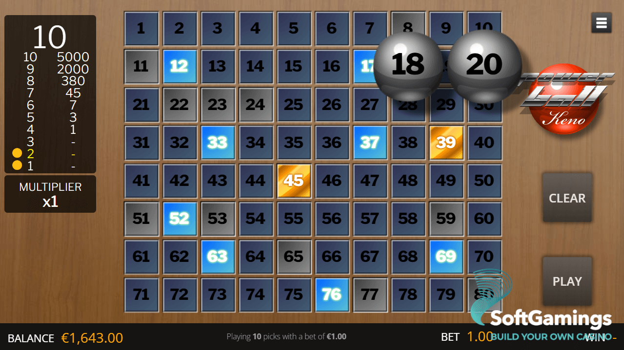 Powerball Keno