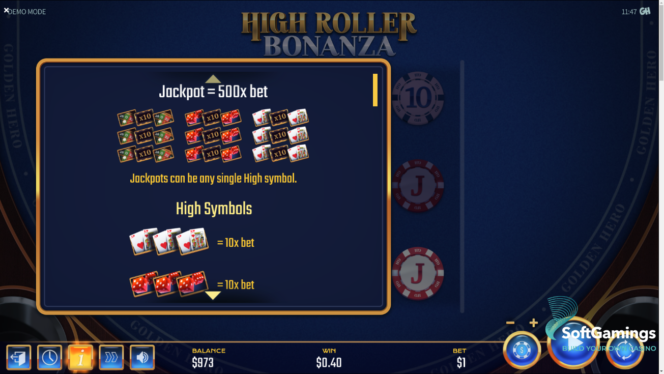 High Roller Bonanza