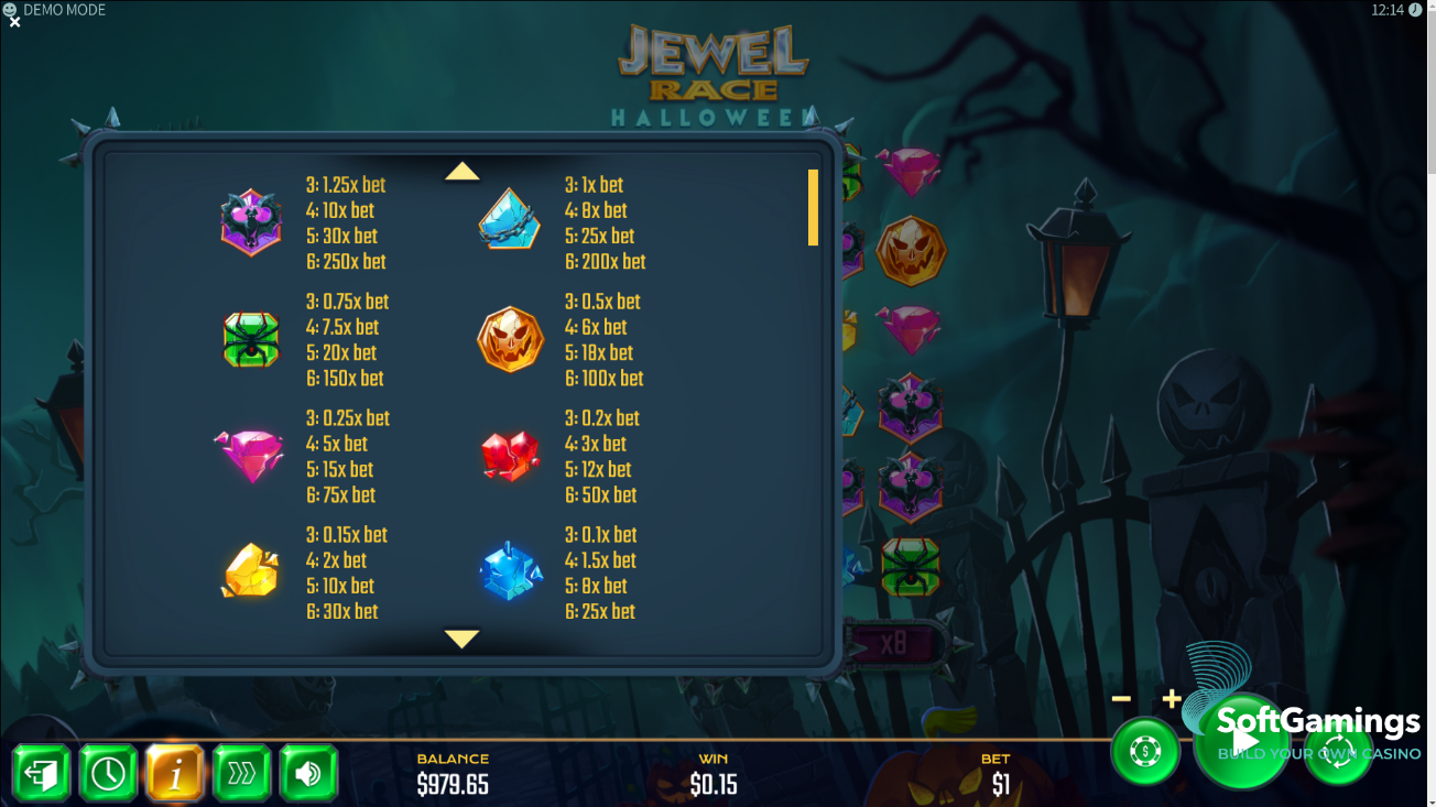 Jewel Race Halloween
