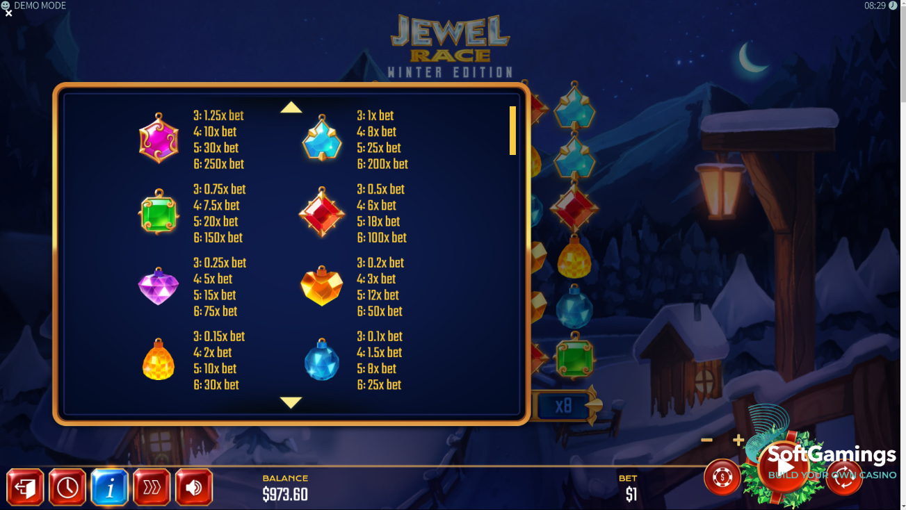 Jewel Race Winter Edition