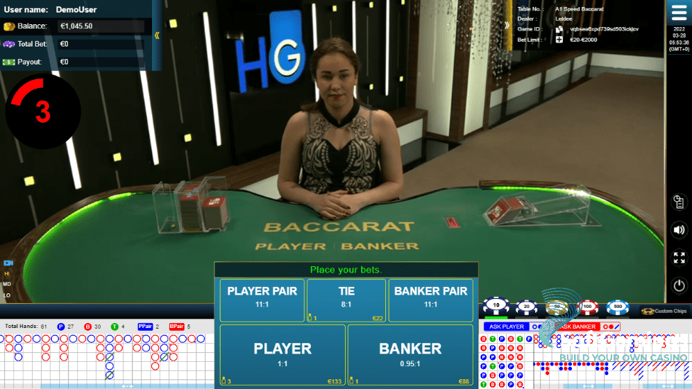 A1 Speed Baccarat