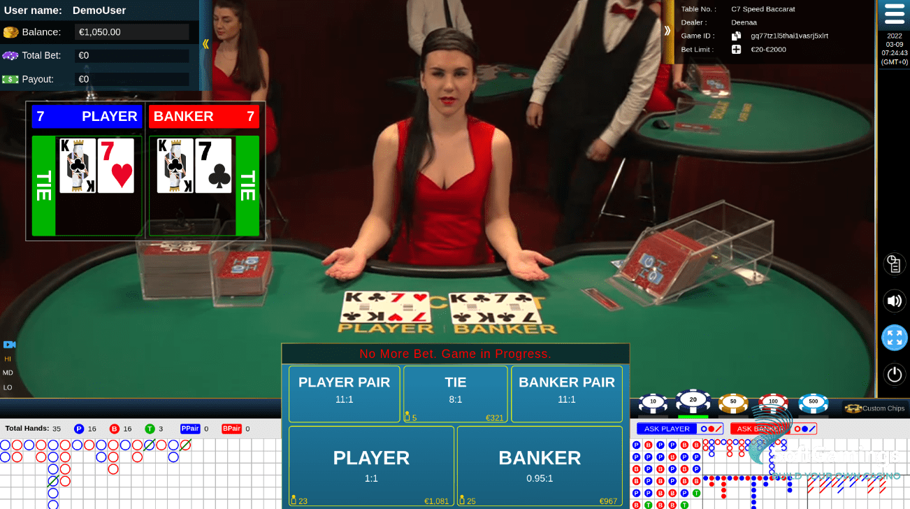 B1 Speed Baccarat
