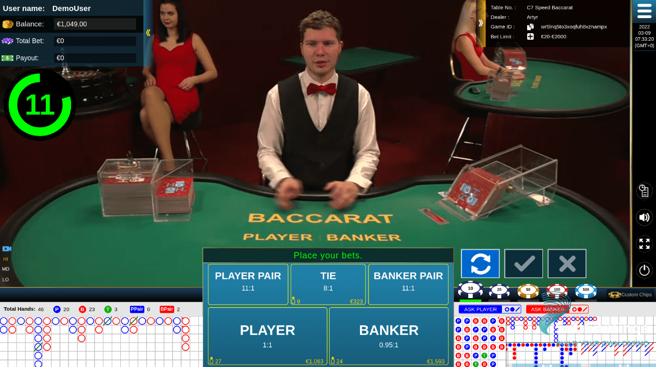 B1 Speed Baccarat