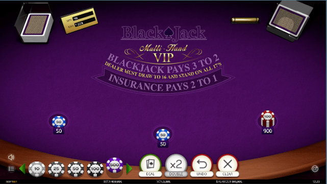 Blackjack Multihand VIP