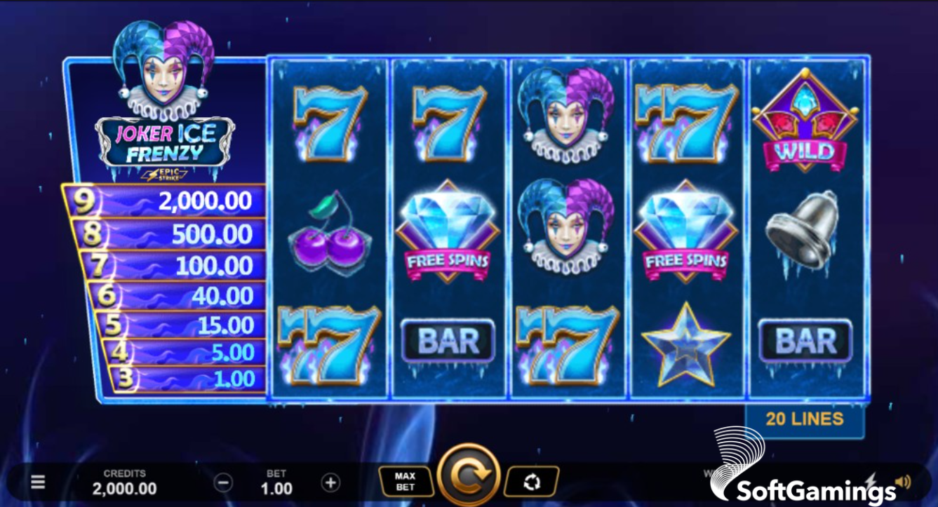 Joker Ice Frenzy Epic Strike