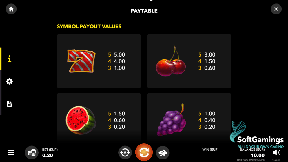 Fruit Vegas