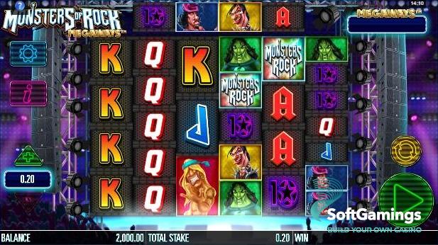 Monsters of Rock Megaways