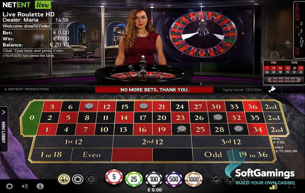Live Casino Dealer Roulette PRO