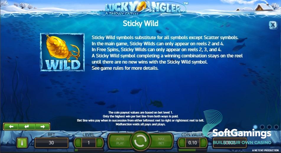 Lucky Angler: A Snow Catch