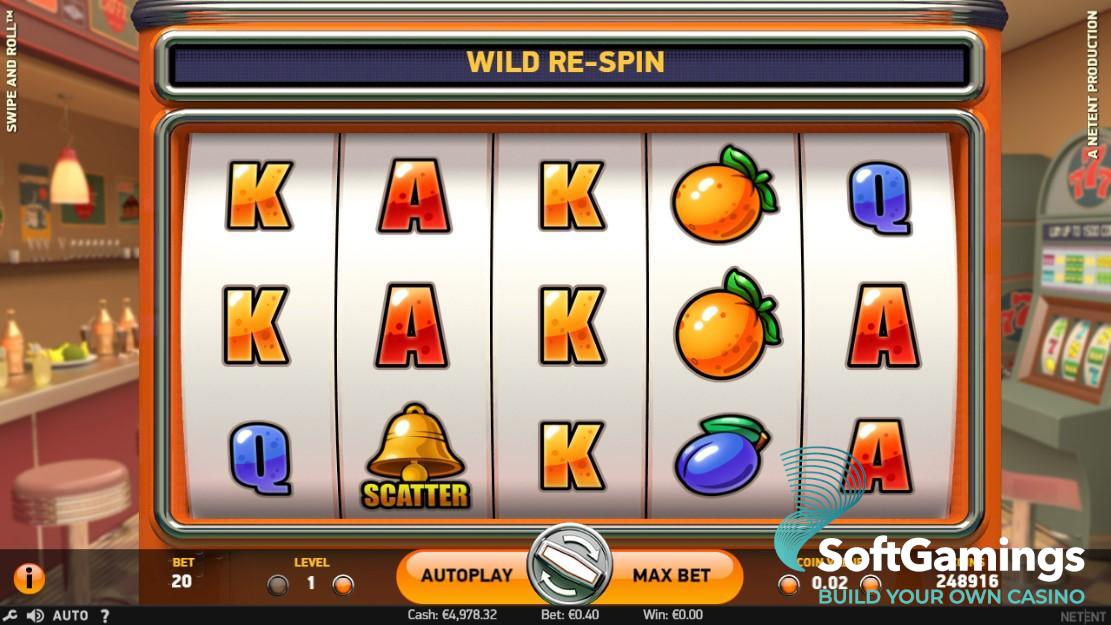 Swipe and Roll