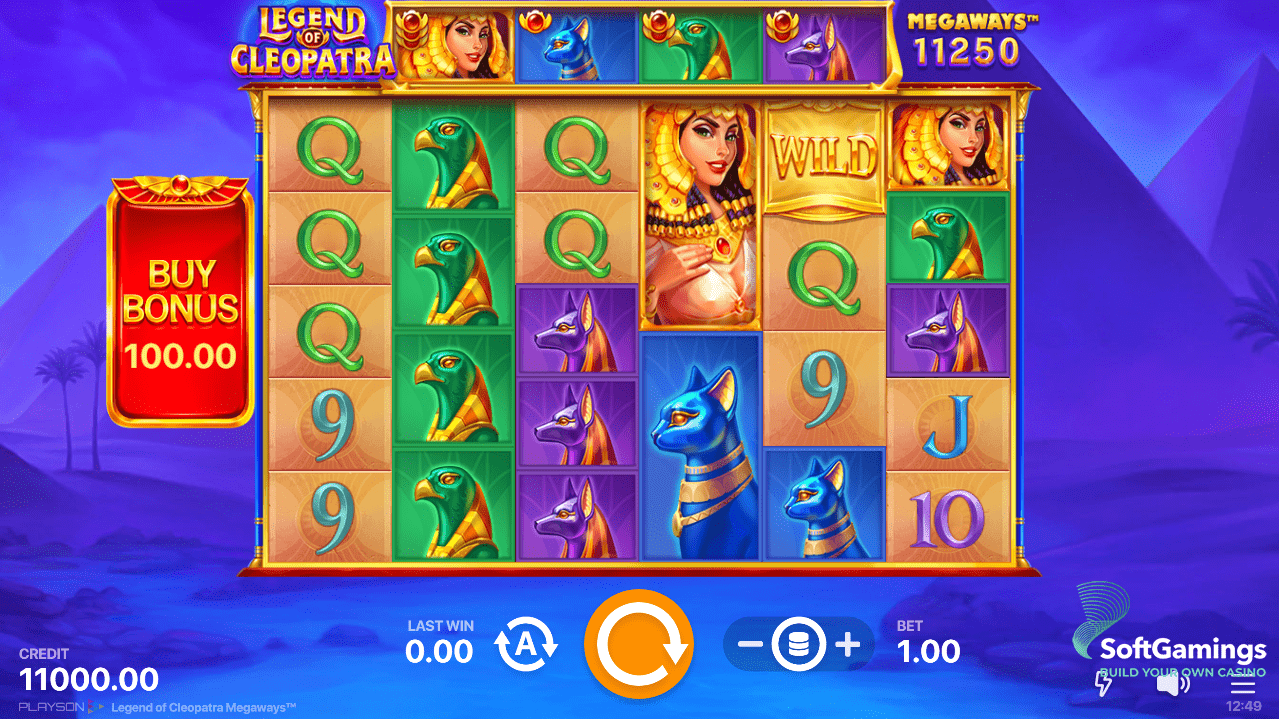 Legend of Cleopatra Megaways