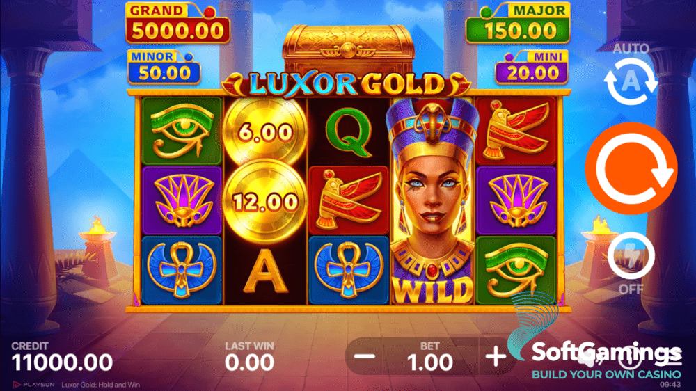 Luxor Gold: Hold and Win