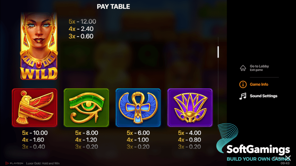 Luxor Gold: Hold and Win