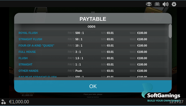 Heads Up Holdem