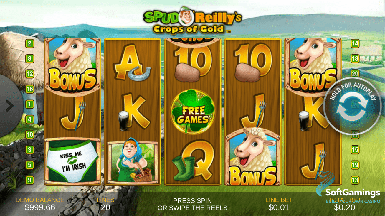Spud O’Reilly’s Crops of Gold