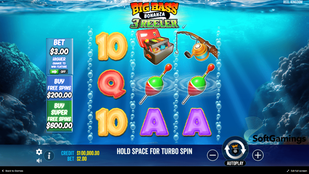 Big Bass Bonanza 3 Reeler