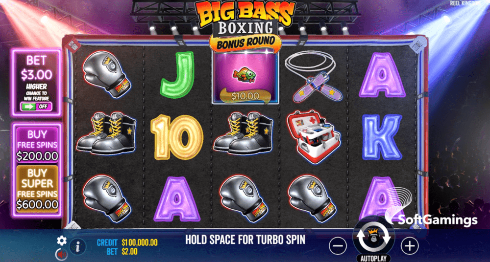 Big Bass Boxing Bonus Round